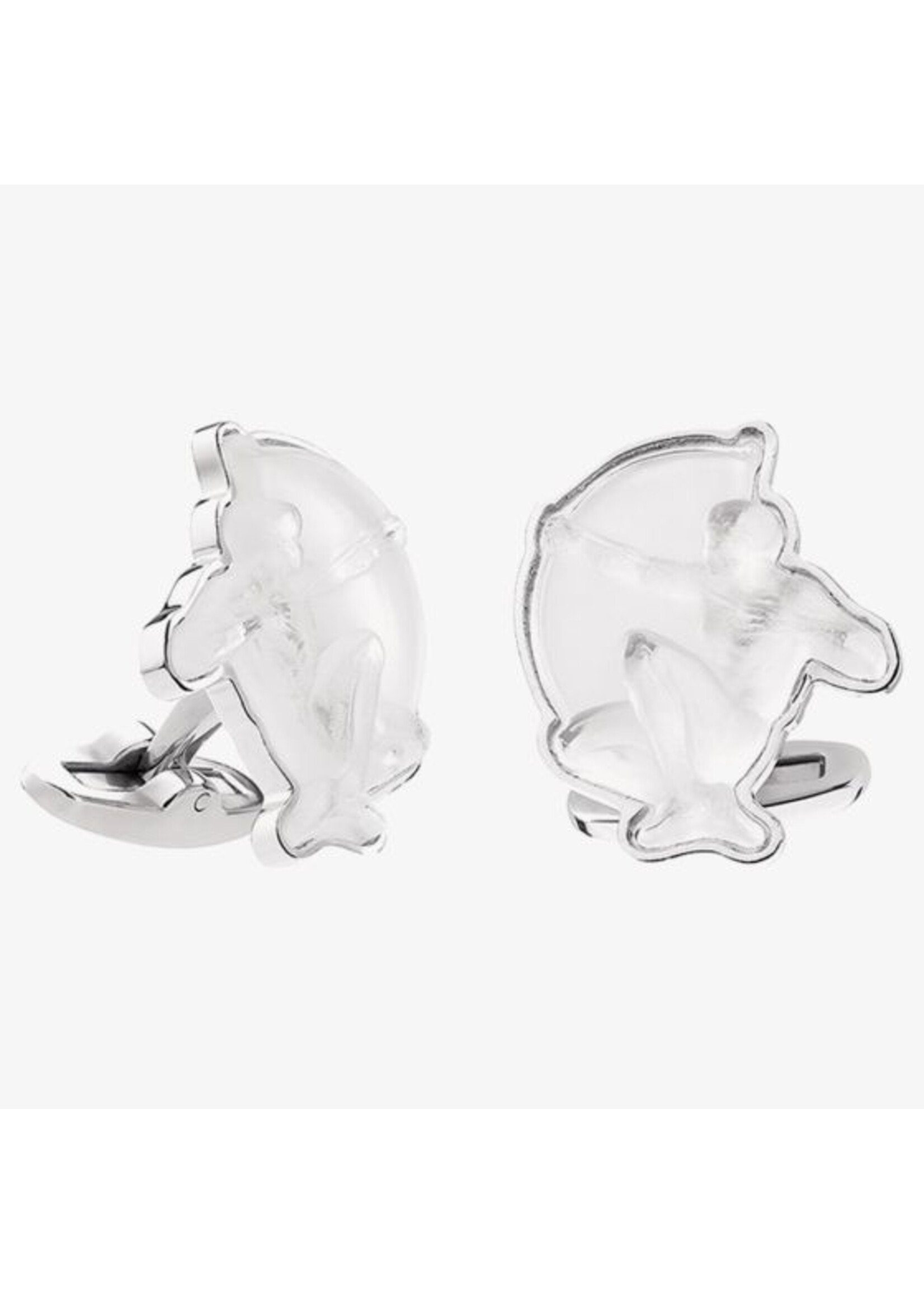 Lalique Cufflinks_Archers_Clear_LALIQUE