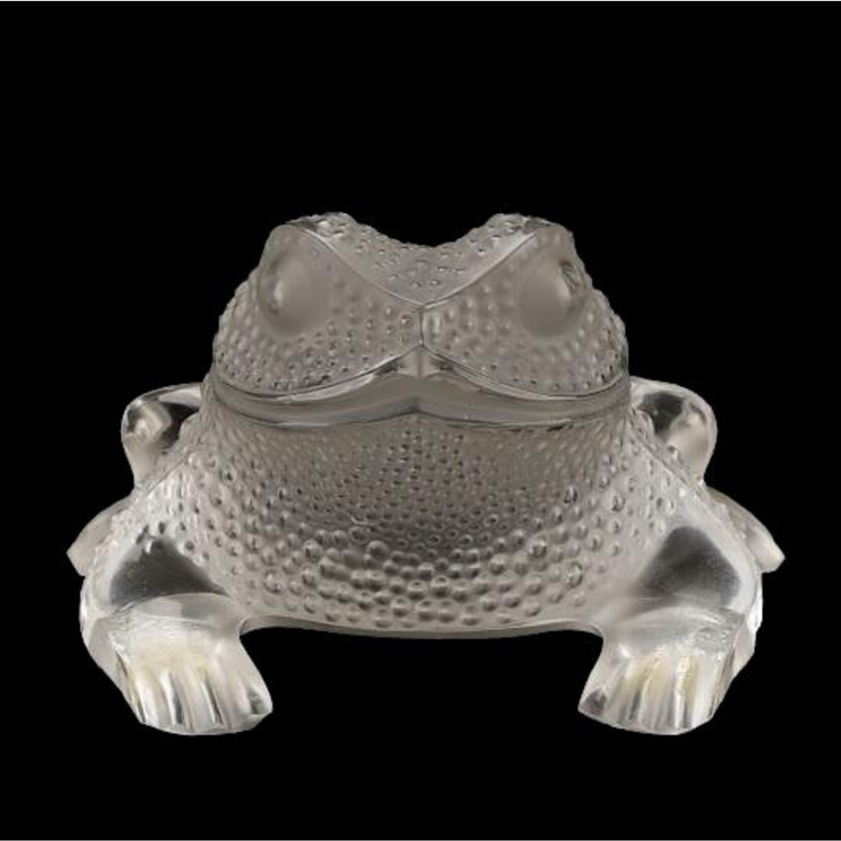 Lalique Frog Clear Large