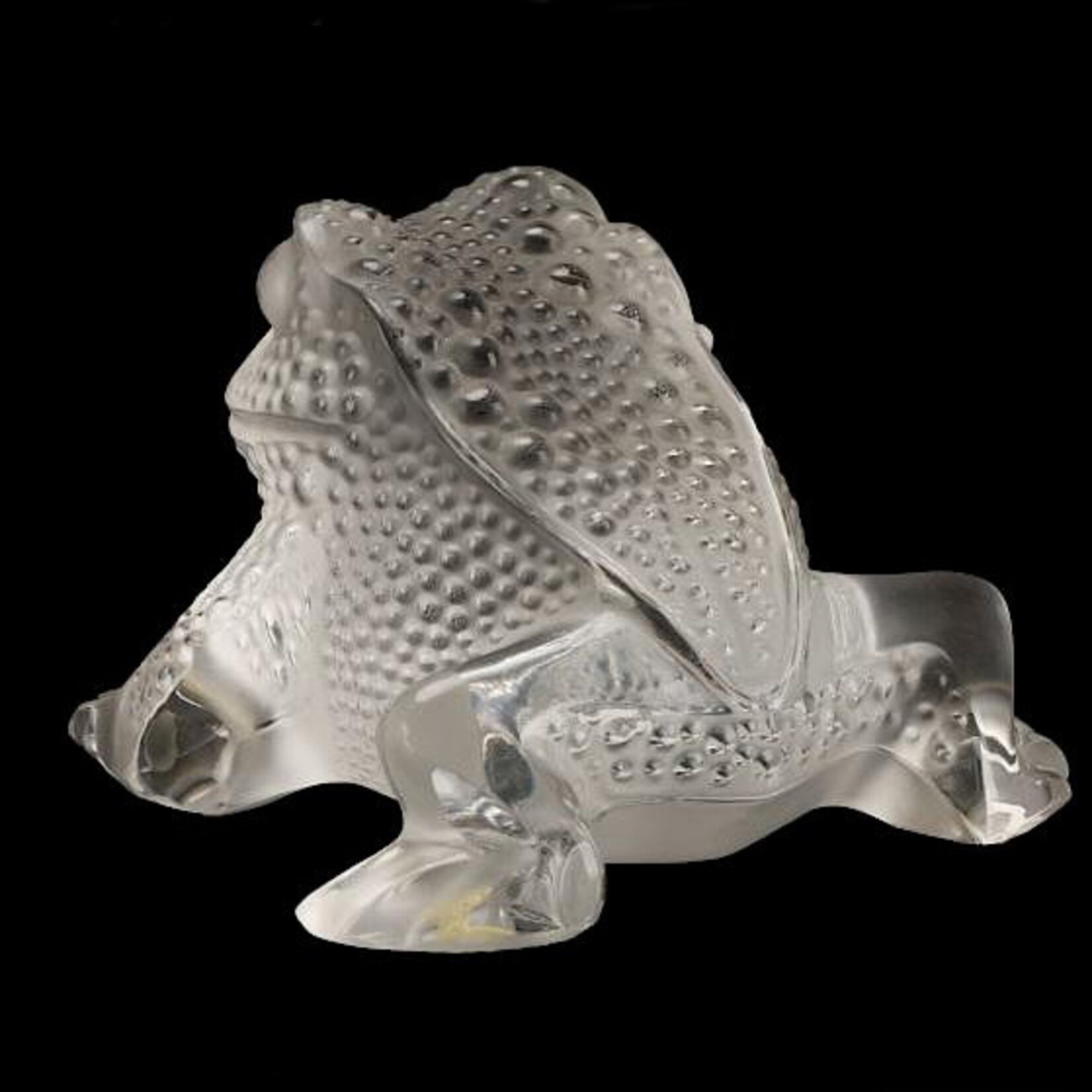 Lalique Frog Clear Large