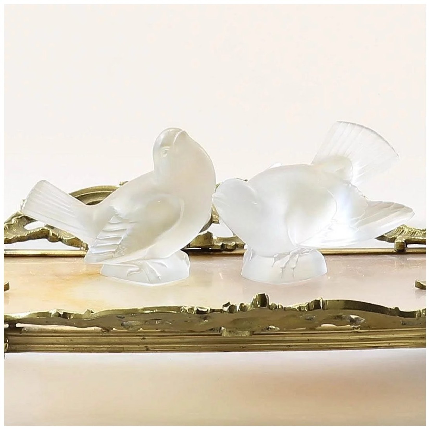 Lalique Sparrow Head Up