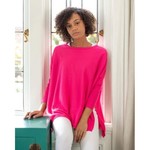 Mer-Sea & CO Catalina Crewneck Travel Sweater _Pink_One Size