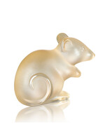 Lalique Mouse-Gold Luster