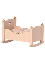 Maileg USA Cradle, Baby Mouse-Rose