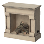 Maileg USA Fireplace - Off White
