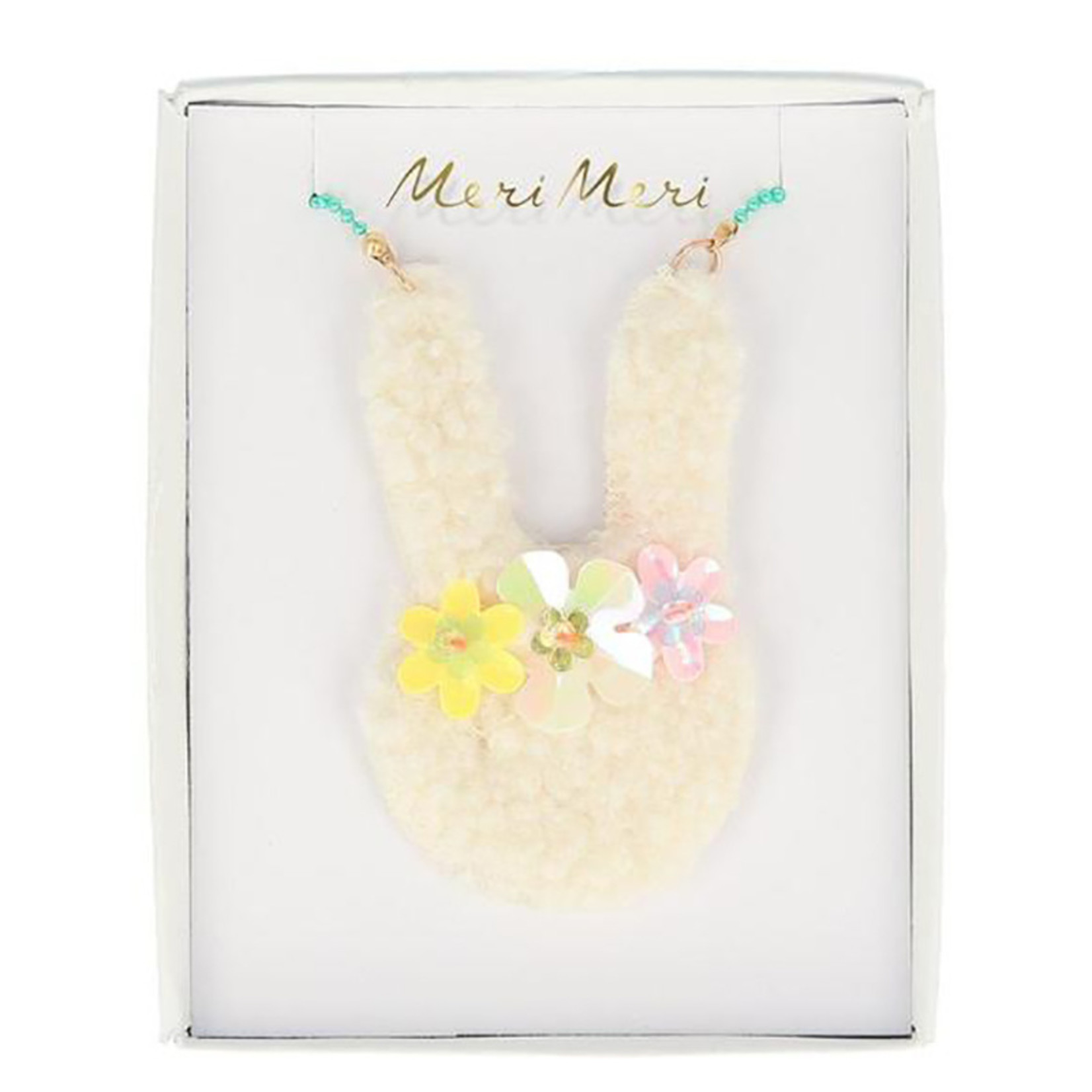 Meri Meri Floral Bunny Necklace