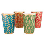 L'Objet Fortuny Tumblers Assorted -Set of 4