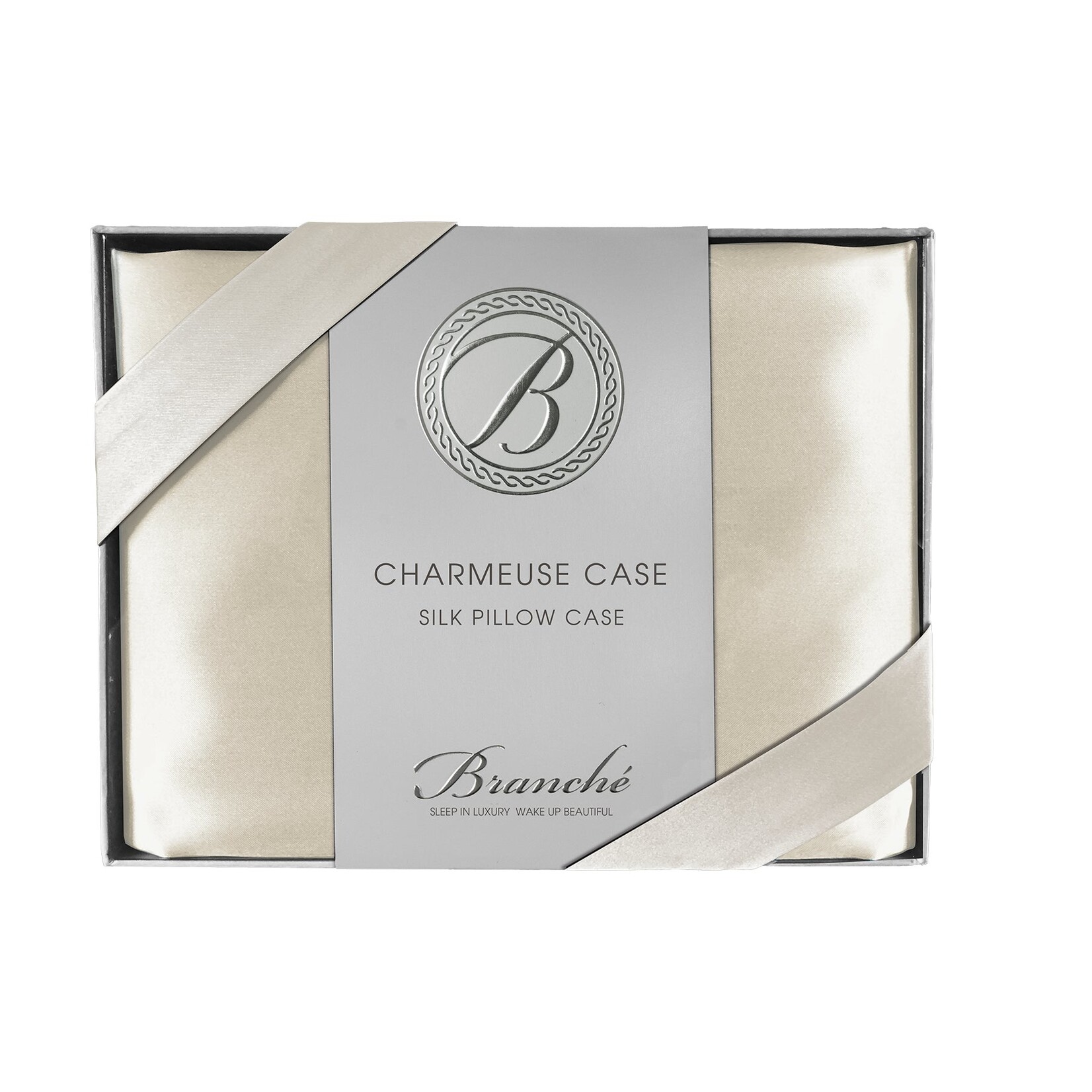 Branche Silk Standard Charmeuse Case - Creme