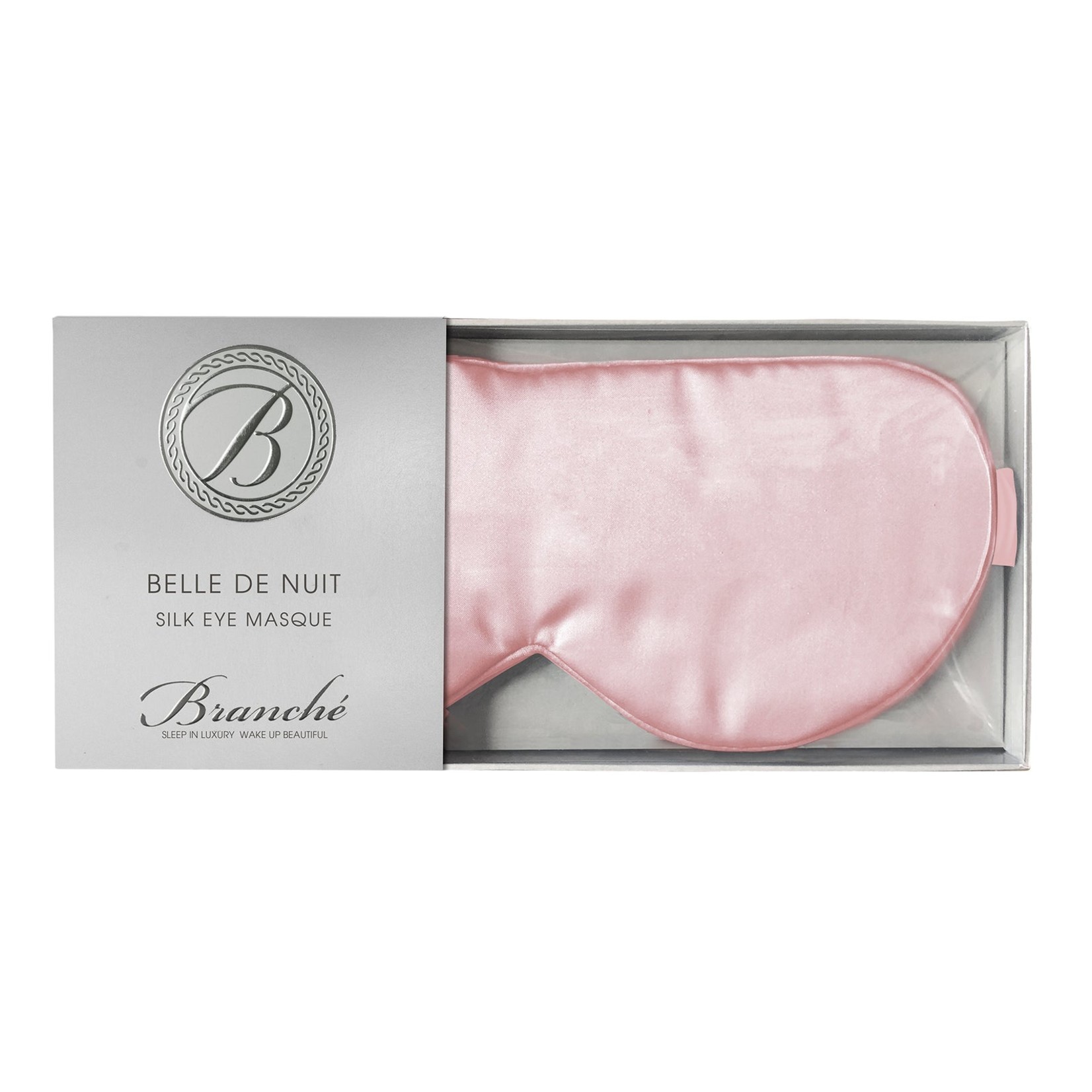 Branche Belle De Nuit Silk Eye Masque - Blush