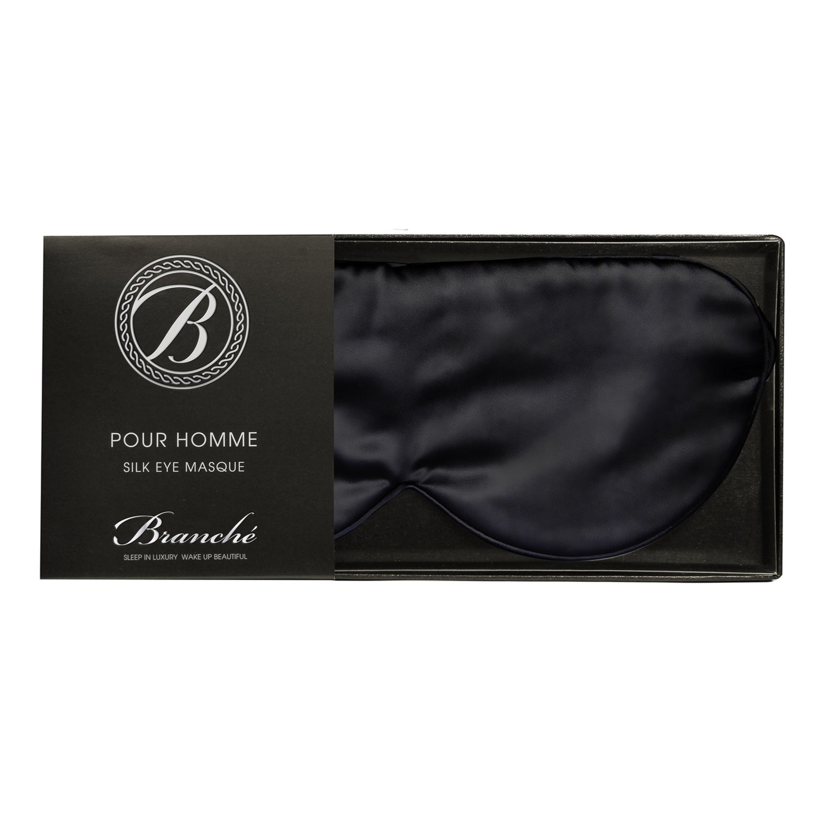 Branche Pour Homme Silk Eye Masque - Black