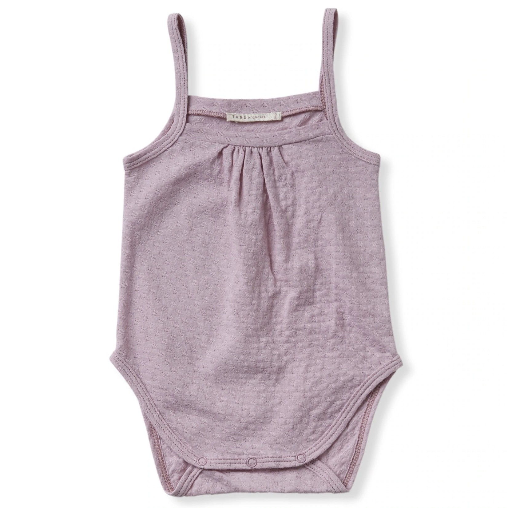 Tane Organics Pointelle Tank Onesie - Mist