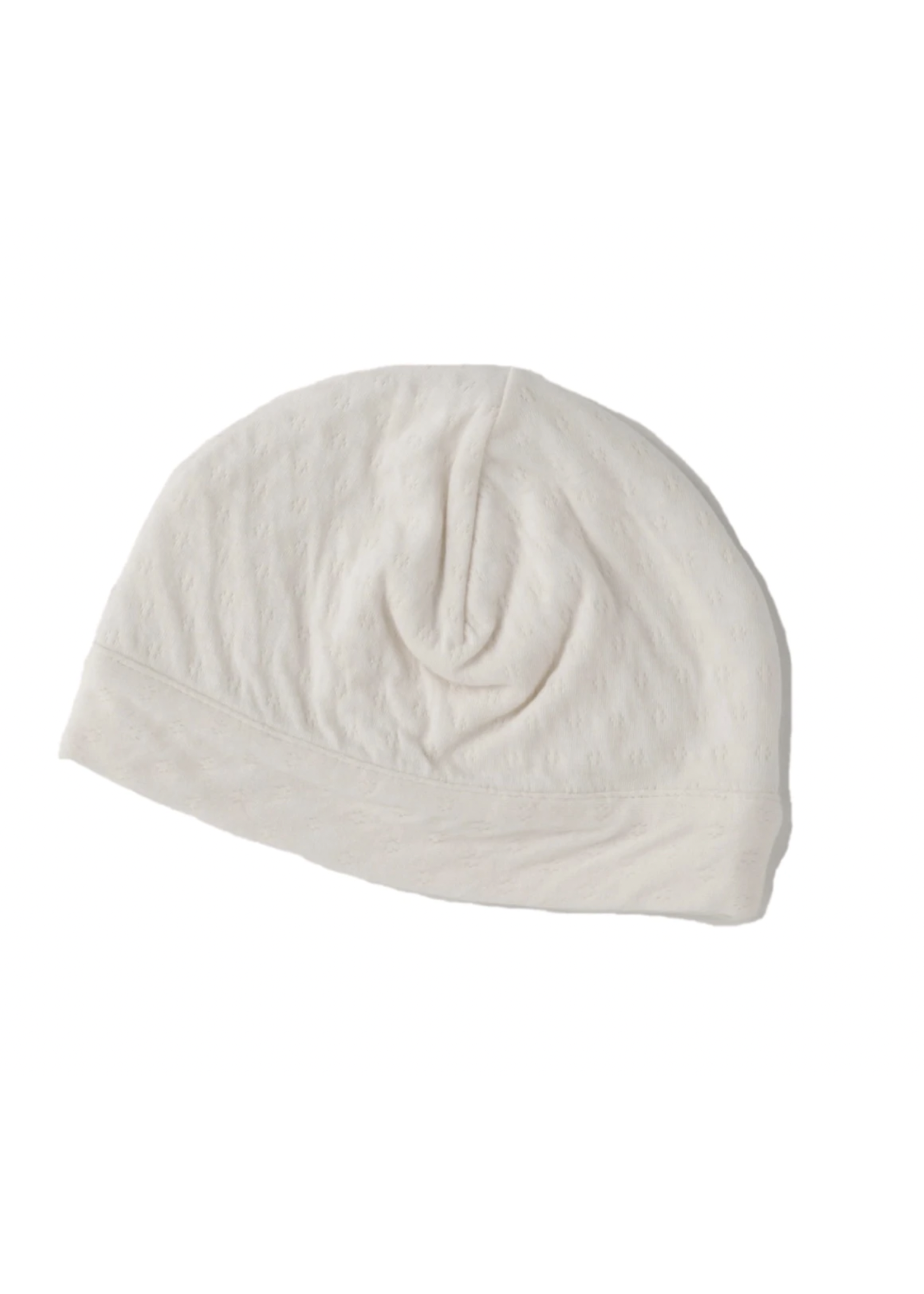 Tane Organics Pointelle Skull Cap Ecru