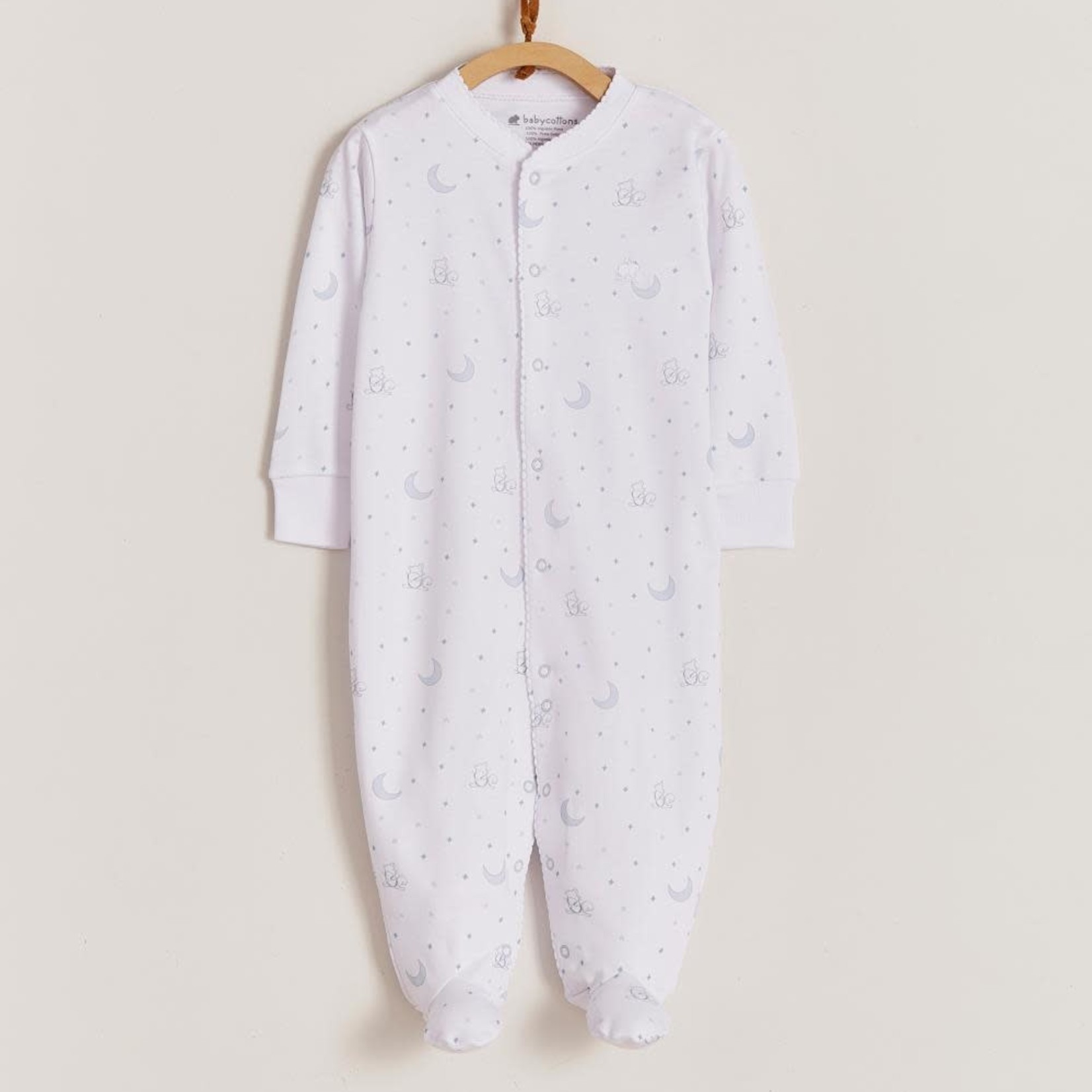 Babycottons Gustav in the Sky Footed Pajama