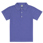 Busy Bees Kids Short Sleeve Mini Royal Blue Stripe Polo