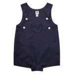 Busy Bees Kids George Navy Cotton Poplin Romper