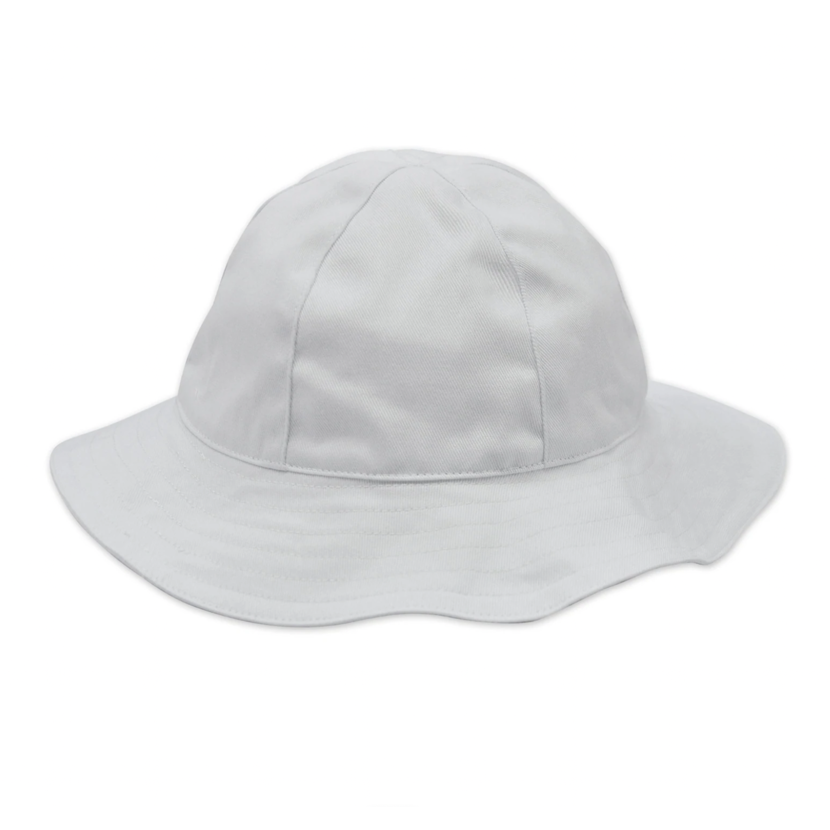 Busy Bees Kids Baby White Twill Sun Hat