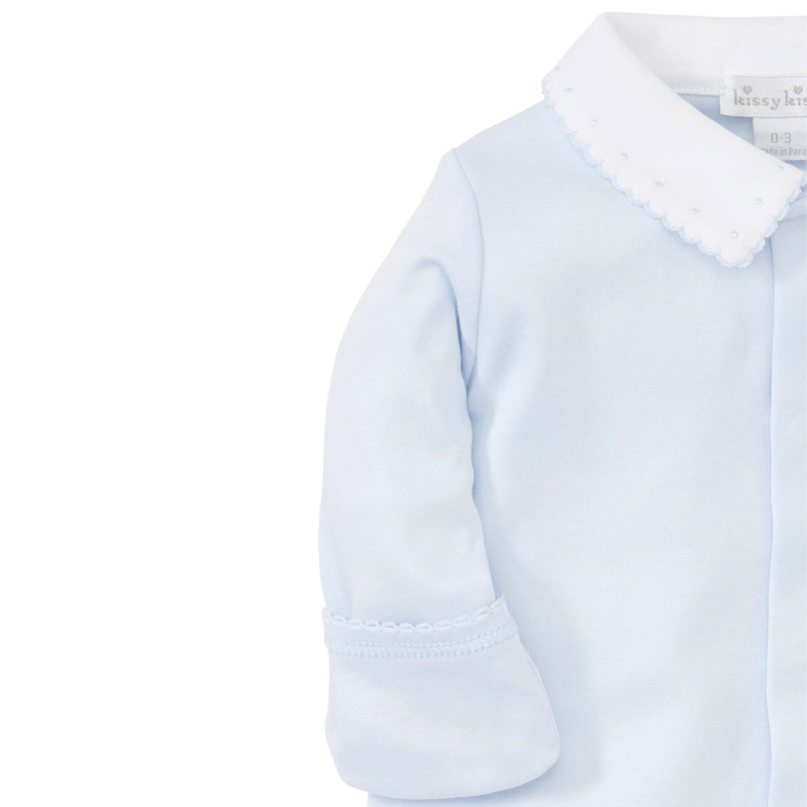 Kissy Kissy Tatiana Co. Blue Kissy New Beginnings Footie