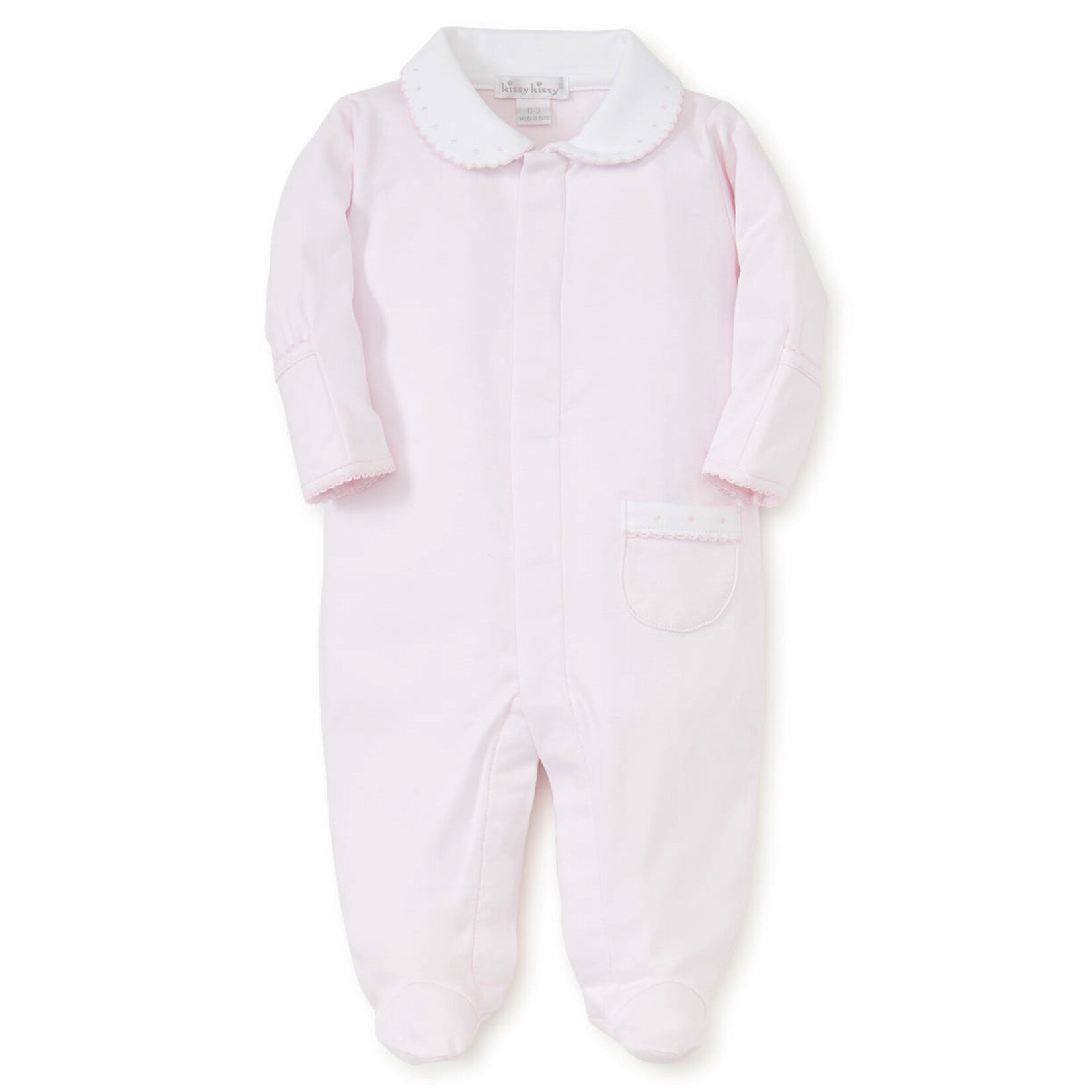 Kissy Kissy Tatiana Co. Pink Kissy New Beginnings Footie