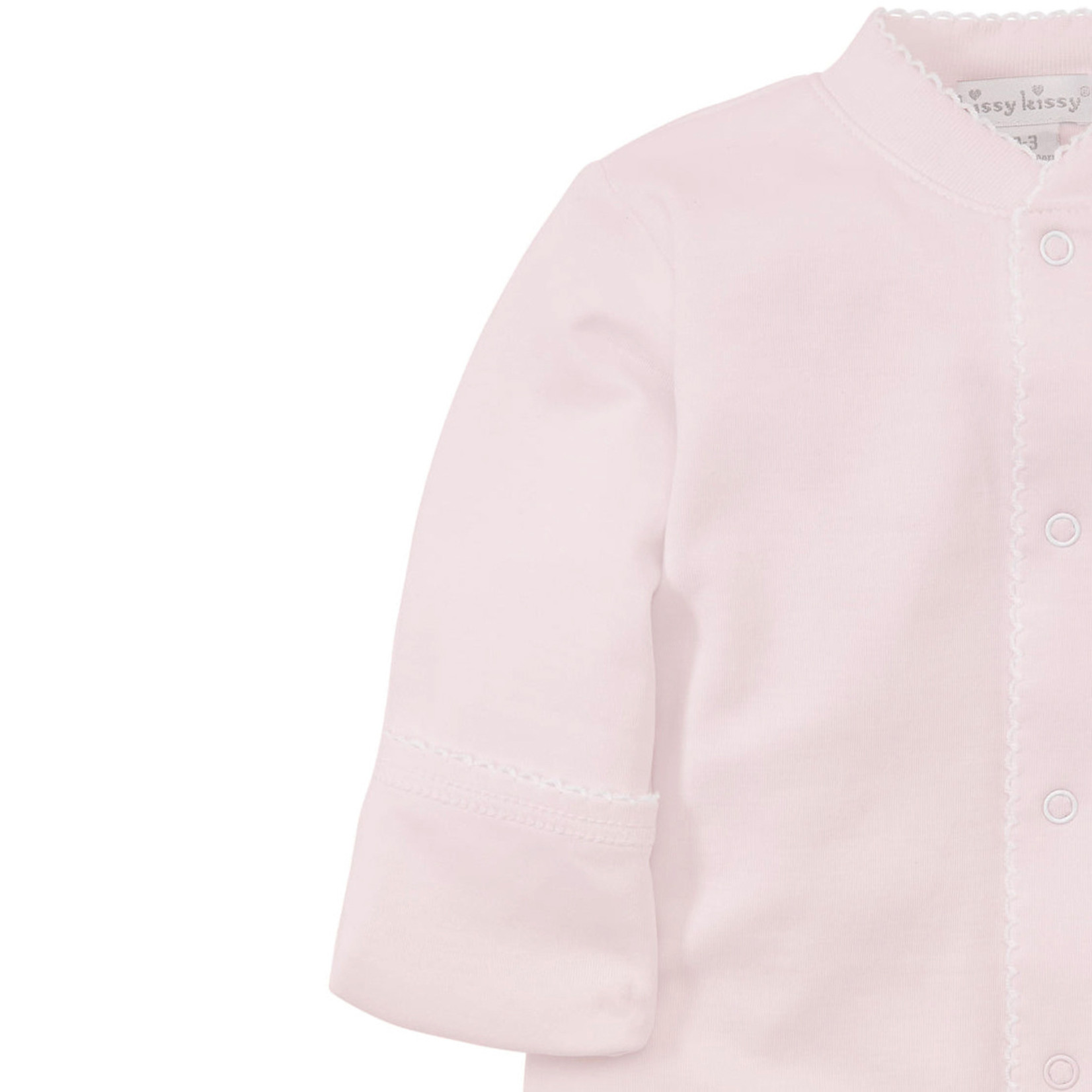 Kissy Kissy Tatiana Co. Pink Basics Footie - 0/3M