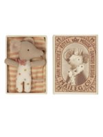 Maileg USA Sleepy/Wakey Mouse, Girl