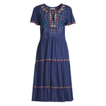 Johnny Was Sicilia Tiered Knit Dress