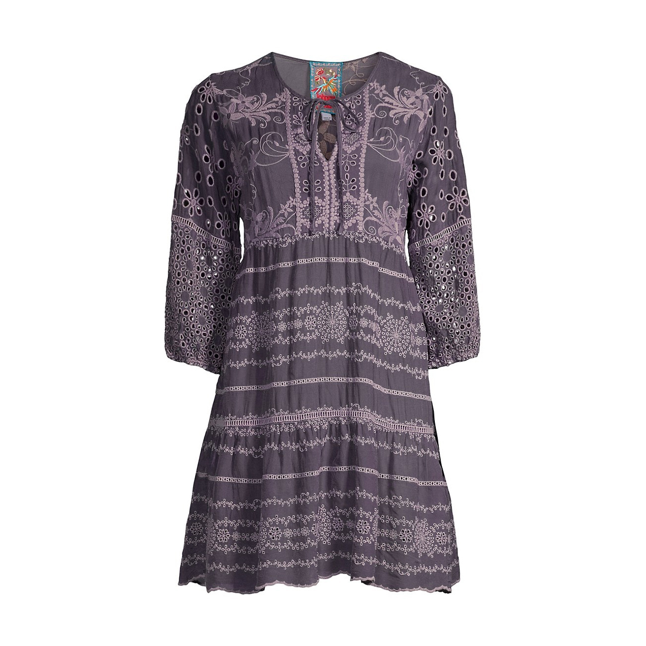 Delina Tunic Dress - Blue Leaf Houston