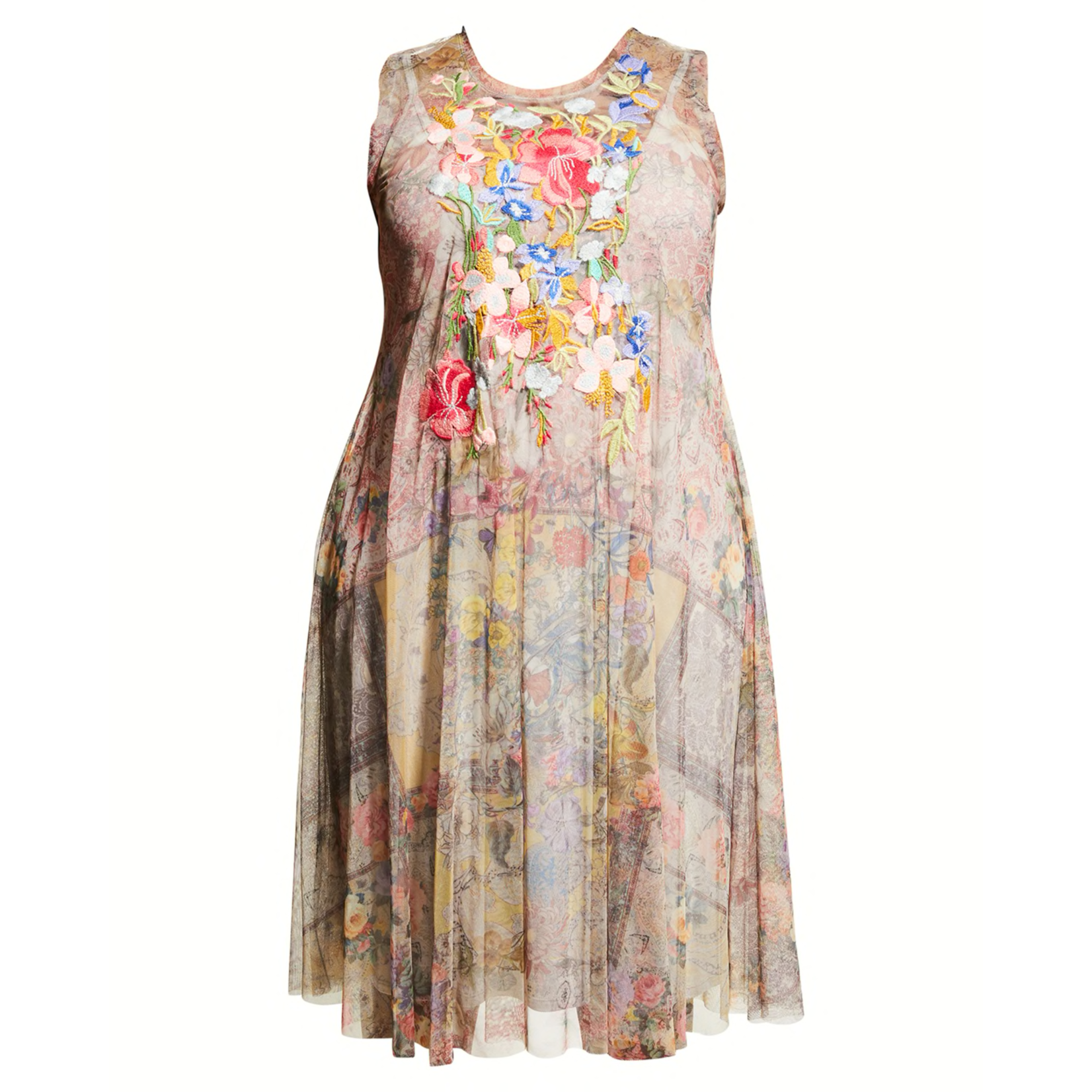 Johnny Was Drea Mesh Dress