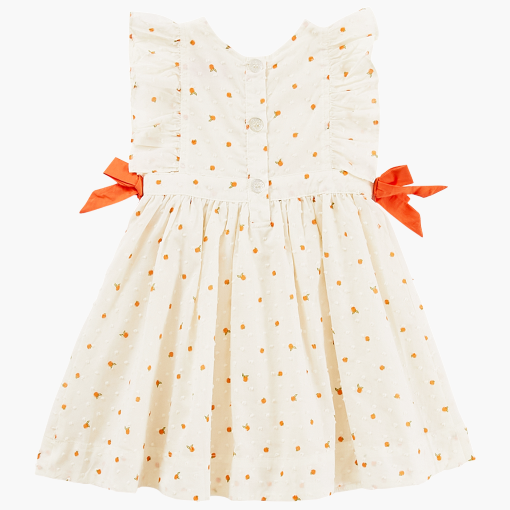 Pink Chicken Amy Ditsy Oranges Dress