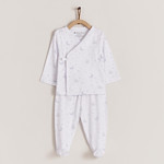 Babycottons Gustav in the Sky Kimono Top & Pants Set