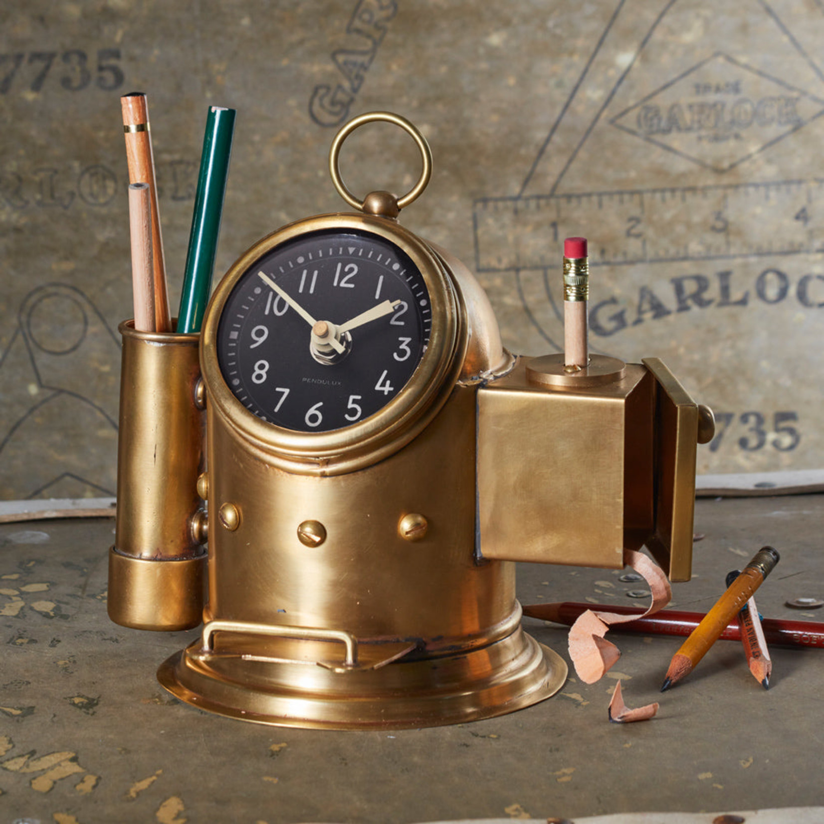 Pendulux Pilot House Table Clock