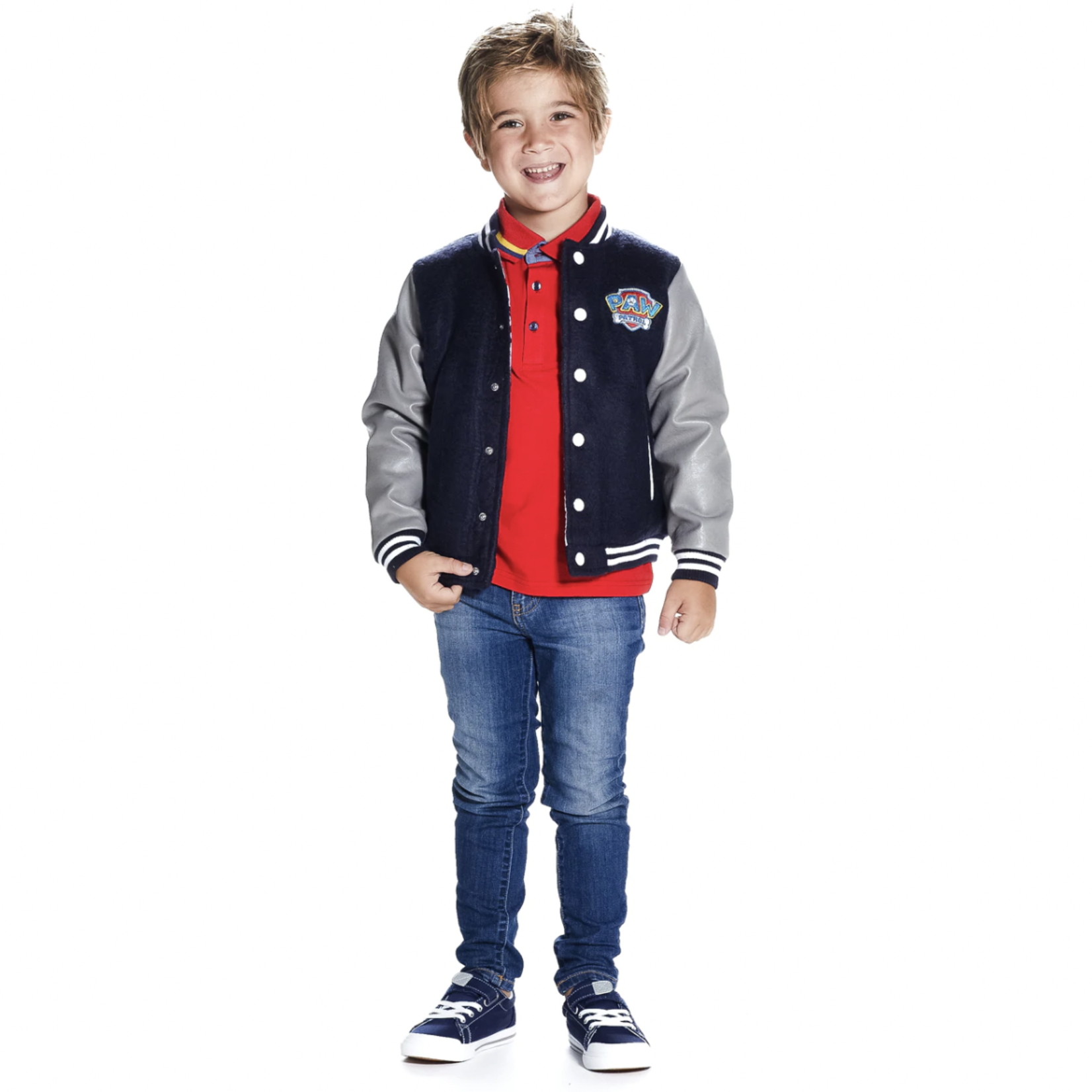 Andy & Evan Paw Patrol Varsity Letterman Jacket