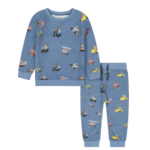 Andy & Evan Paw Patrol Vehicles All Over Sweat Set