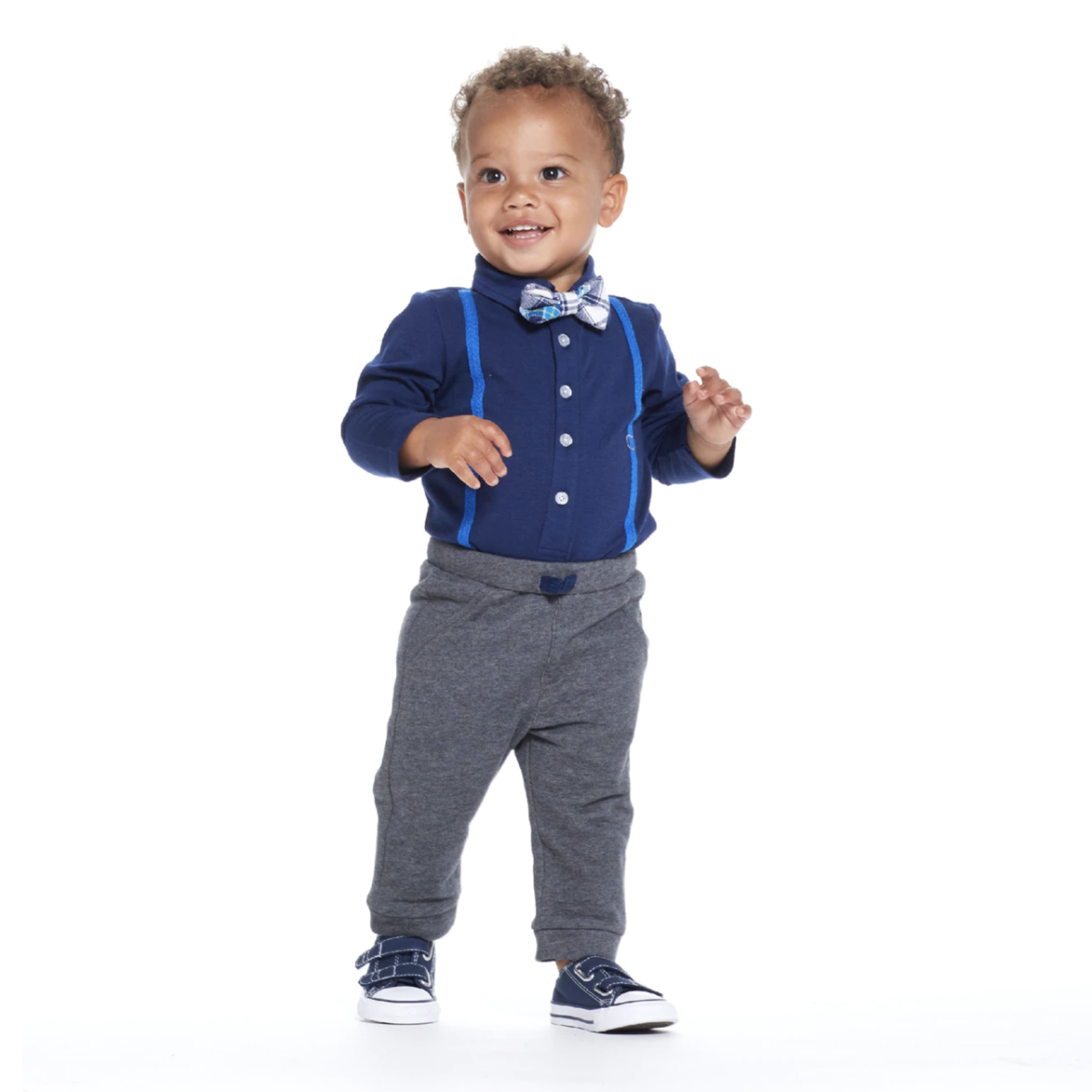 Andy & Evan Polo Shirtzie Set