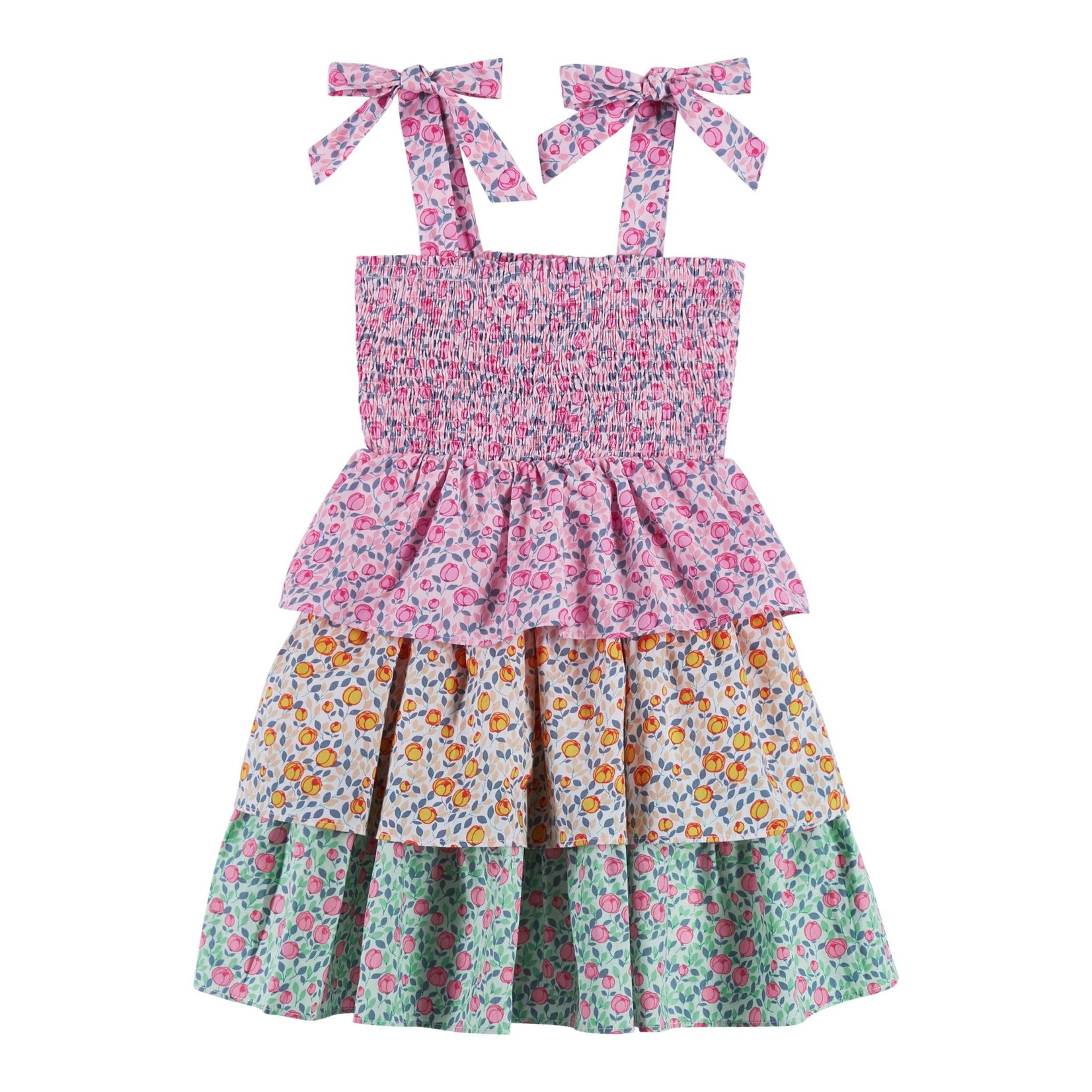 Andy & Evan Tropical Print Dress