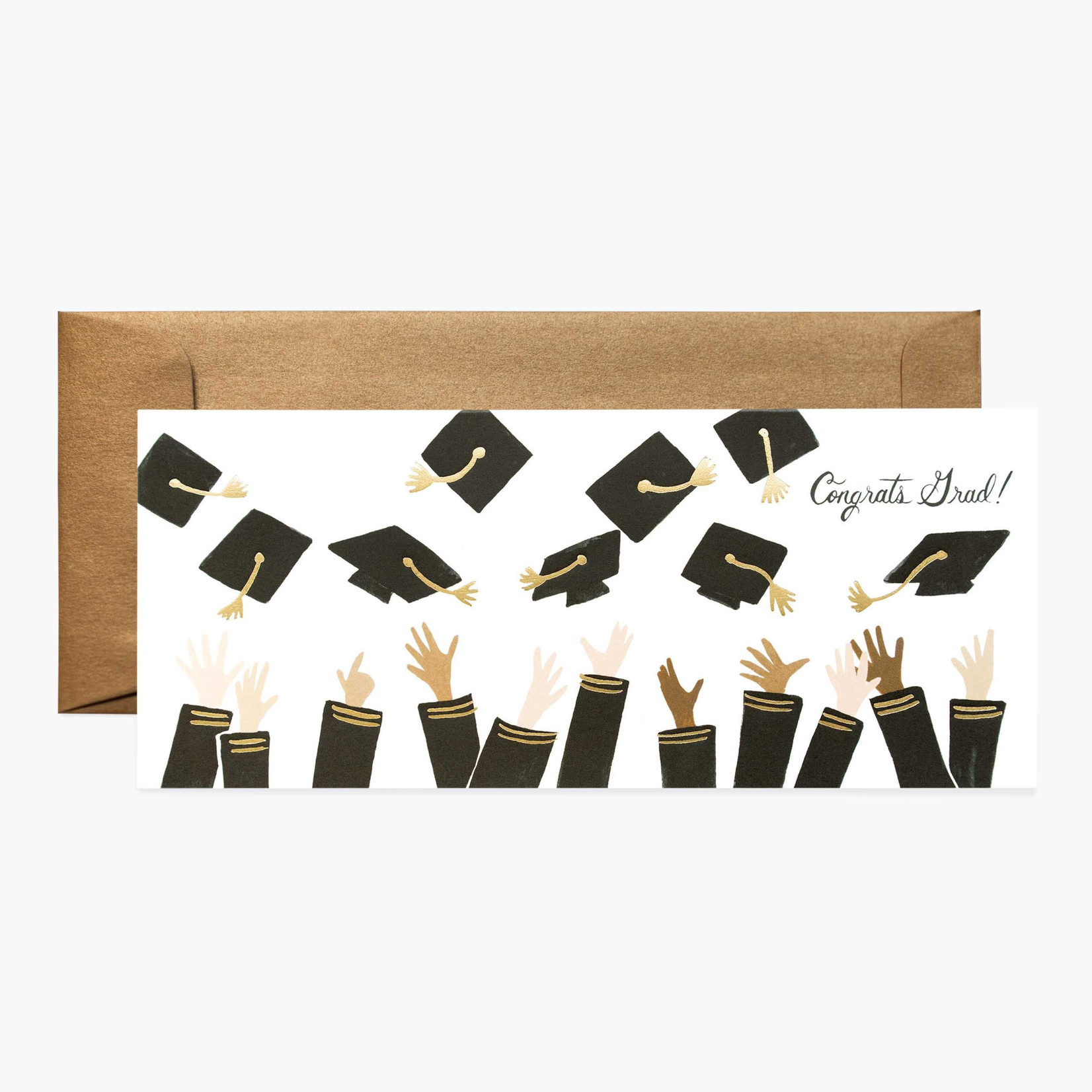 Rifle Paper Company Congrats Grad! No. 10 Card_Blank Inside