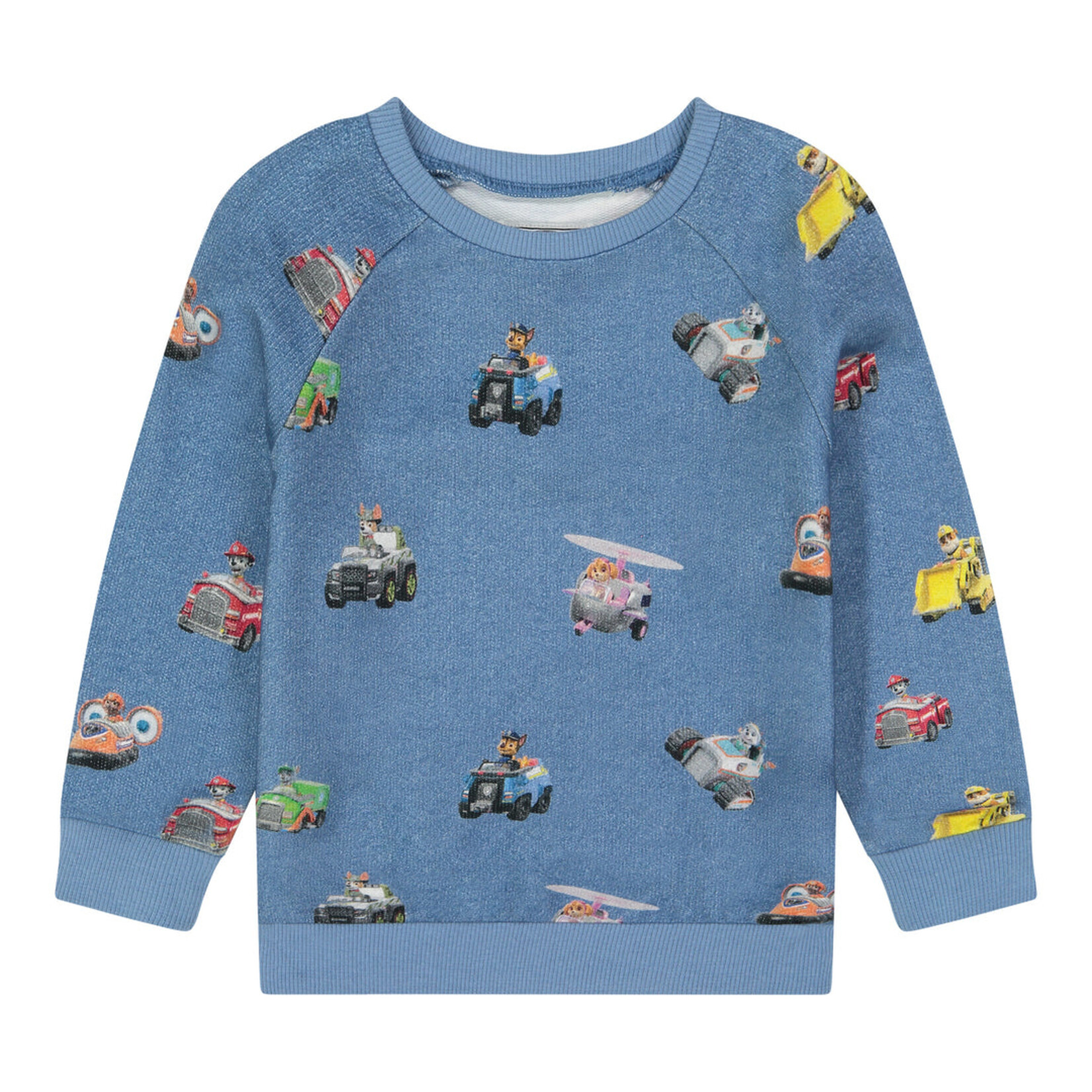 Andy & Evan Paw Patrol Vehicles All Over Sweat Set