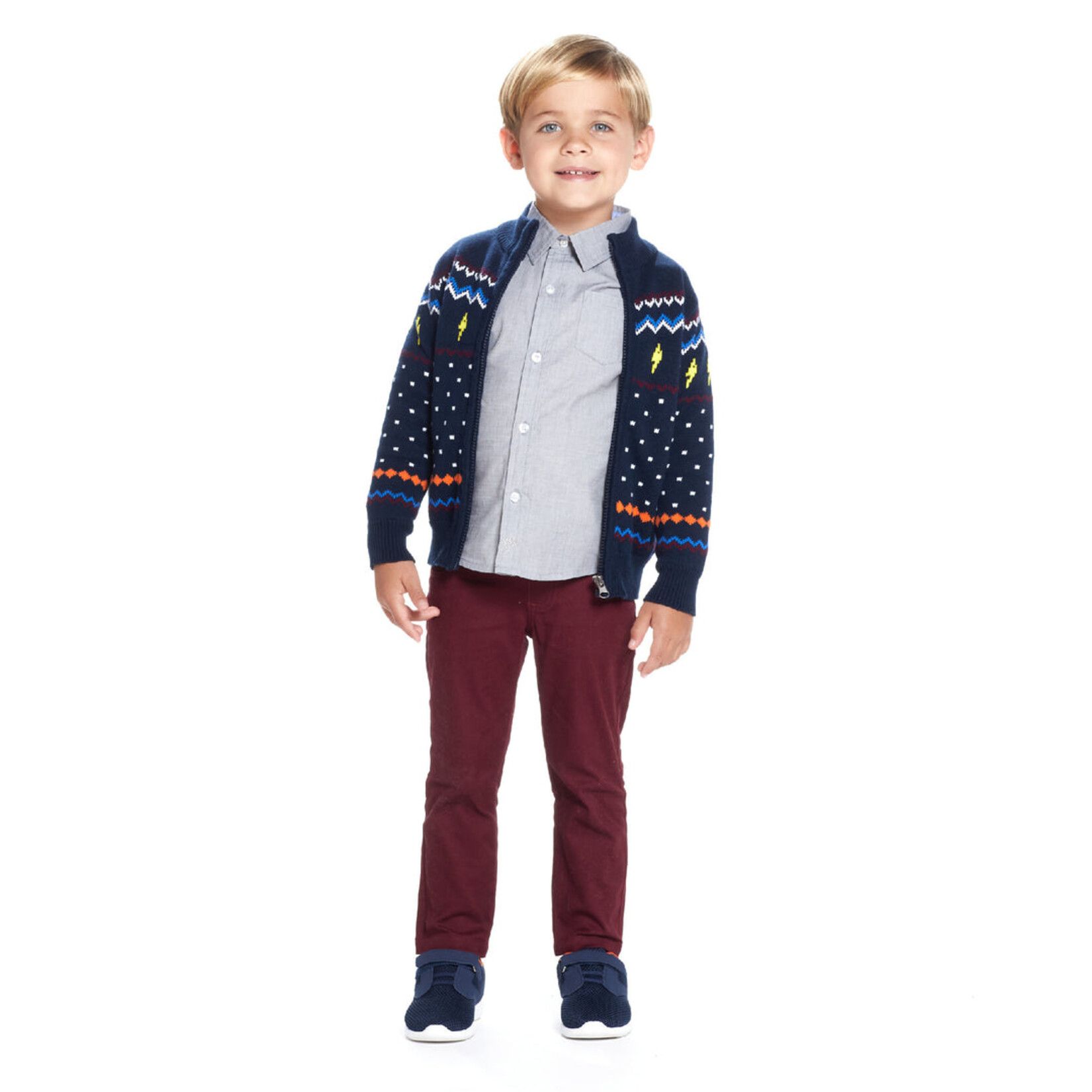 Andy & Evan 3-piece Novelty Cardigan Set