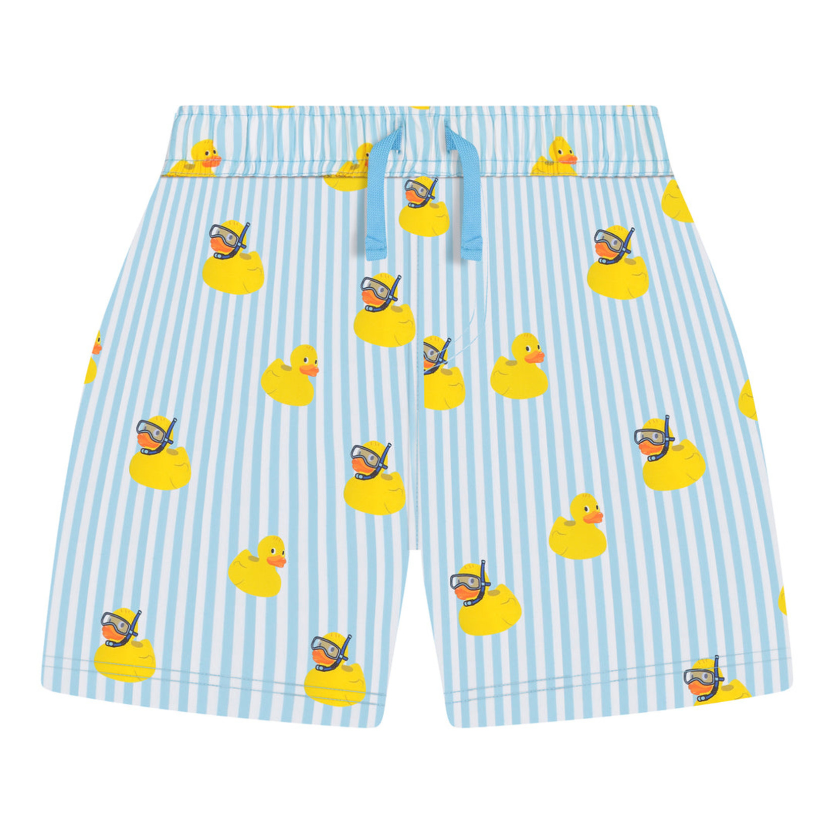 Andy & Evan Rubber Ducky Rashguard And Swim Set