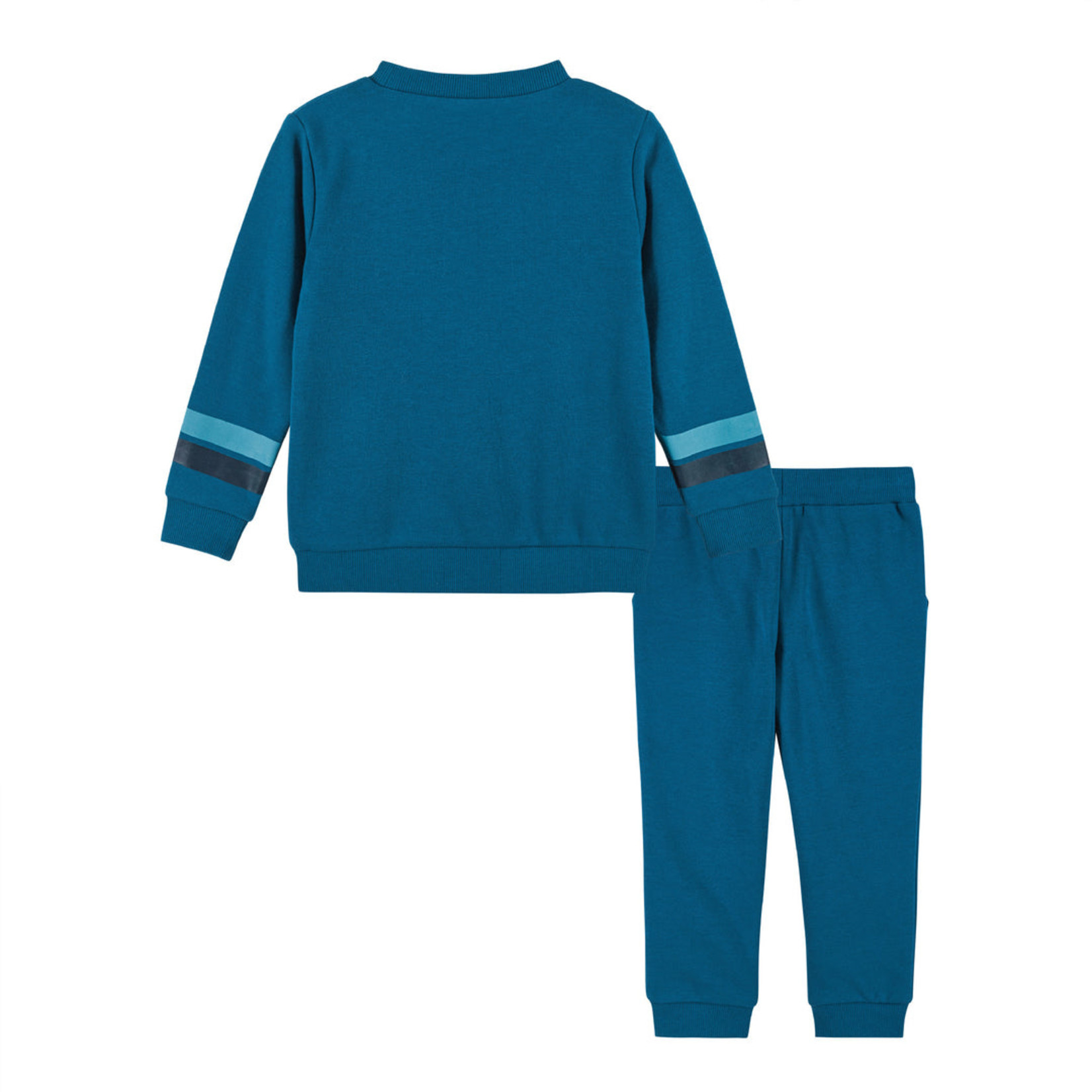 Andy & Evan Boys Shark Sweatsuit Set