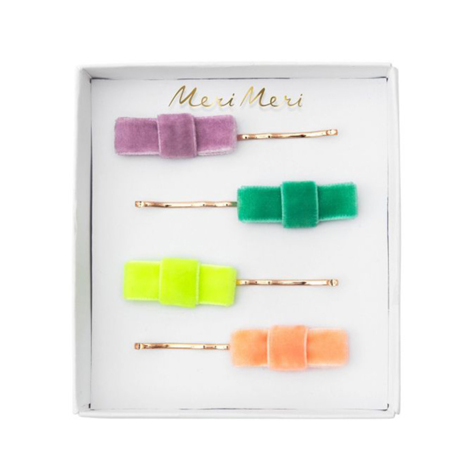 Meri Meri Velvet Bow Hair Slides