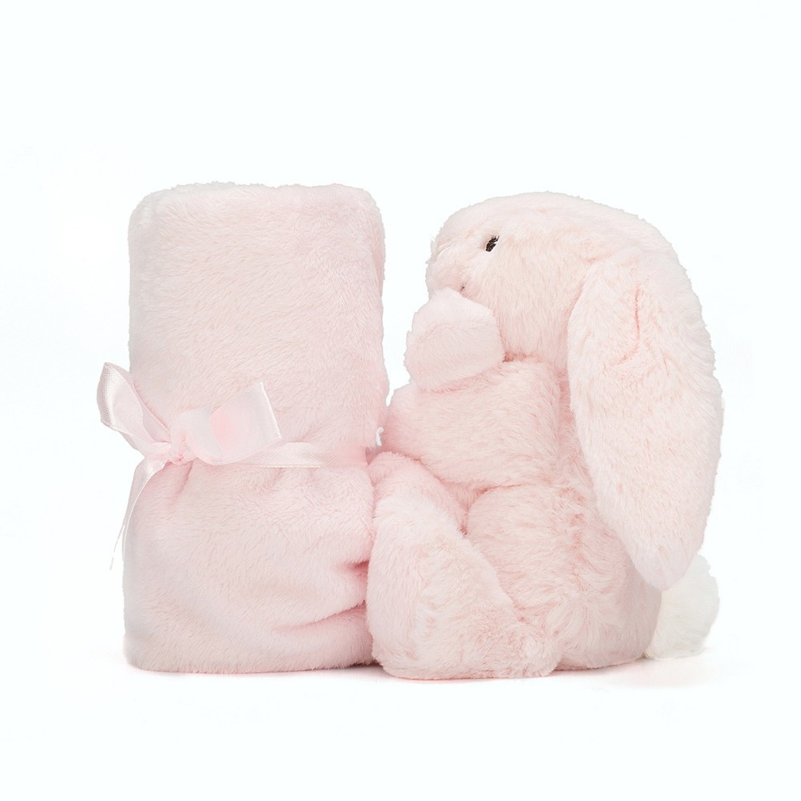 Jellycat Bashful Pink Bunny Soother Comforter Blankie