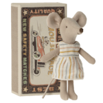 Maileg USA Big Sister Mouse in Matchbox (Spring '22)