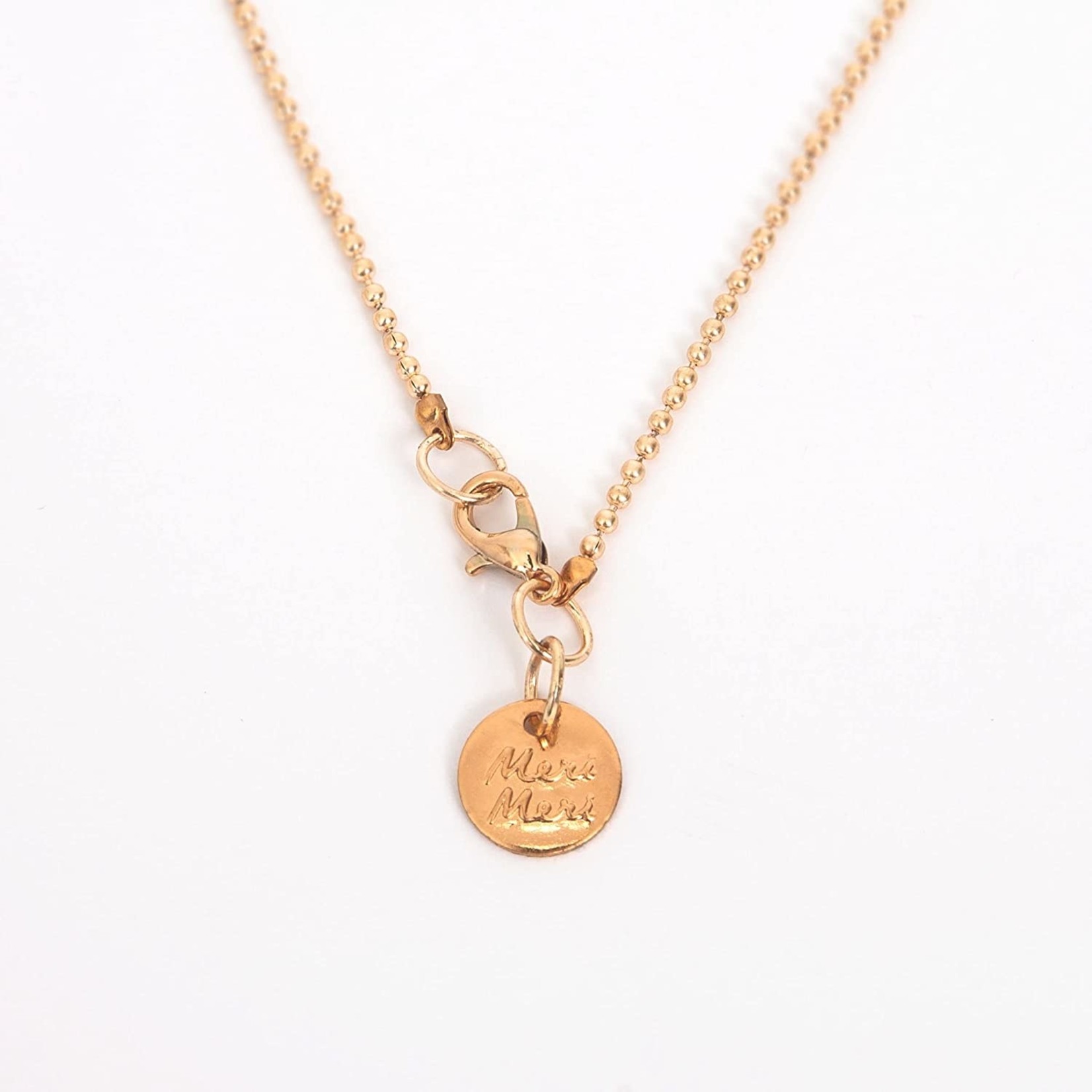 Meri Meri Cherry Pompom Necklace