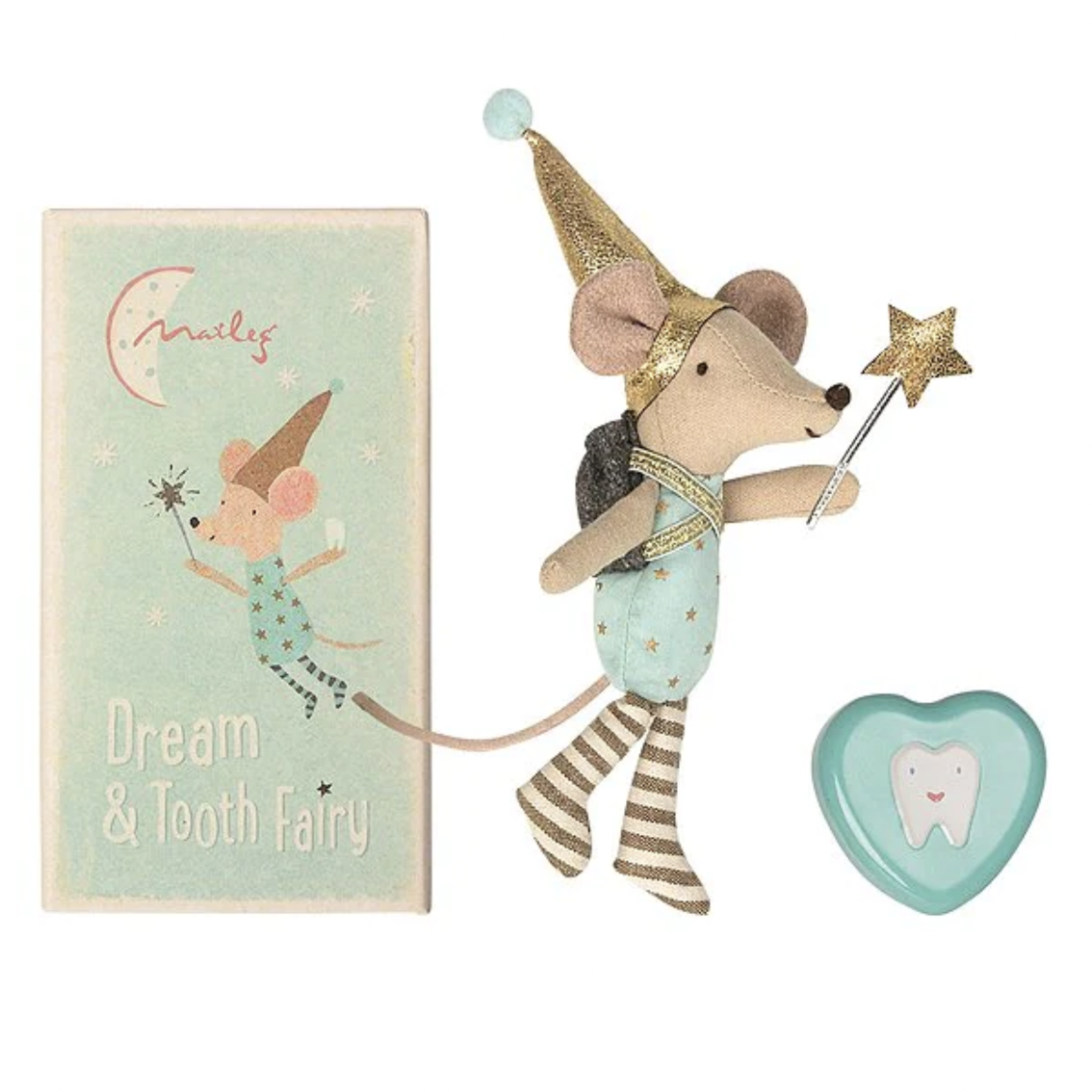 Maileg USA Tooth Fairy Big Brother Mouse With Box