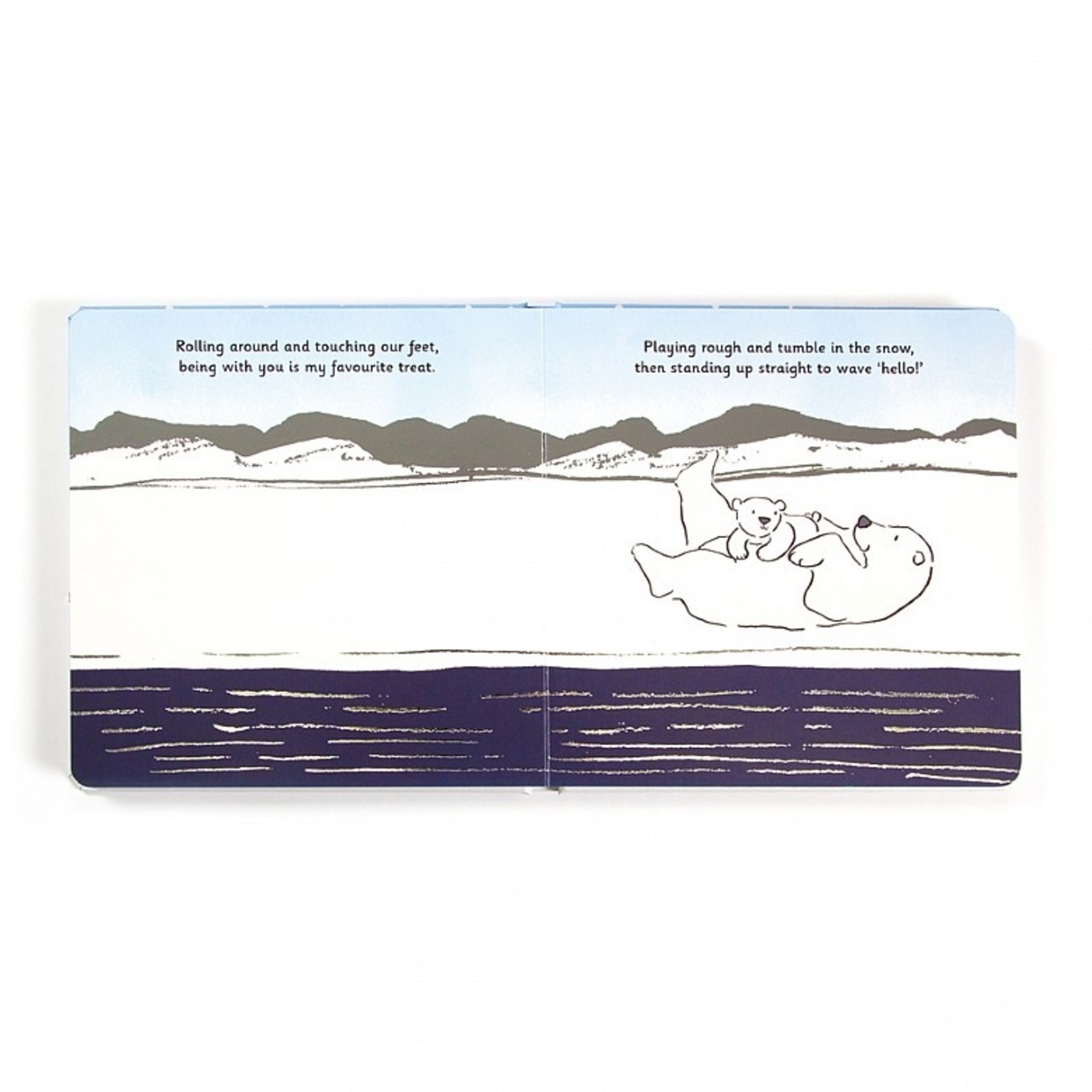 Jellycat Polar Bear Book