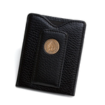 Tokens & Icons Indian Head Penny Wallet-Black
