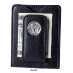 Tokens & Icons Buffalo Nickel Wallet-Black