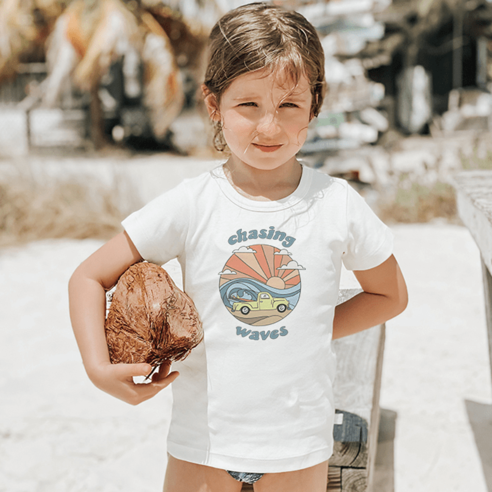 Finn & Emma Chasing Waves Tee