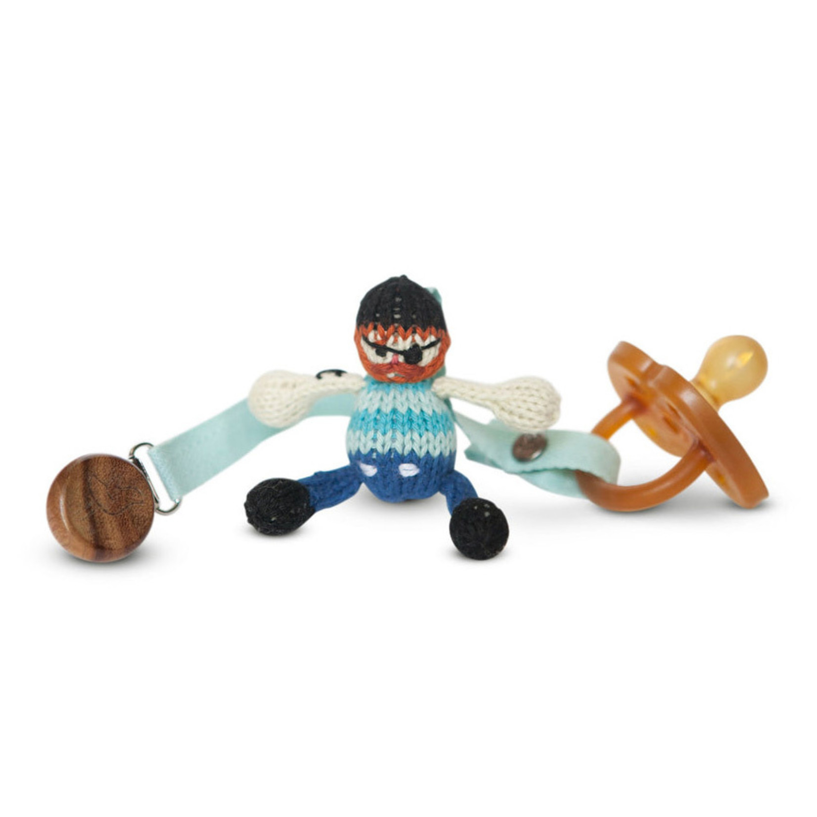 Finn & Emma Pacifier Holder- Jack The Shellback