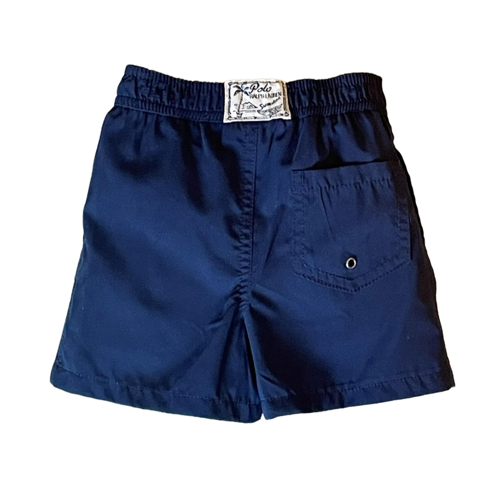 Ralph Lauren Poly Twill Boxer Swimwear - Navy