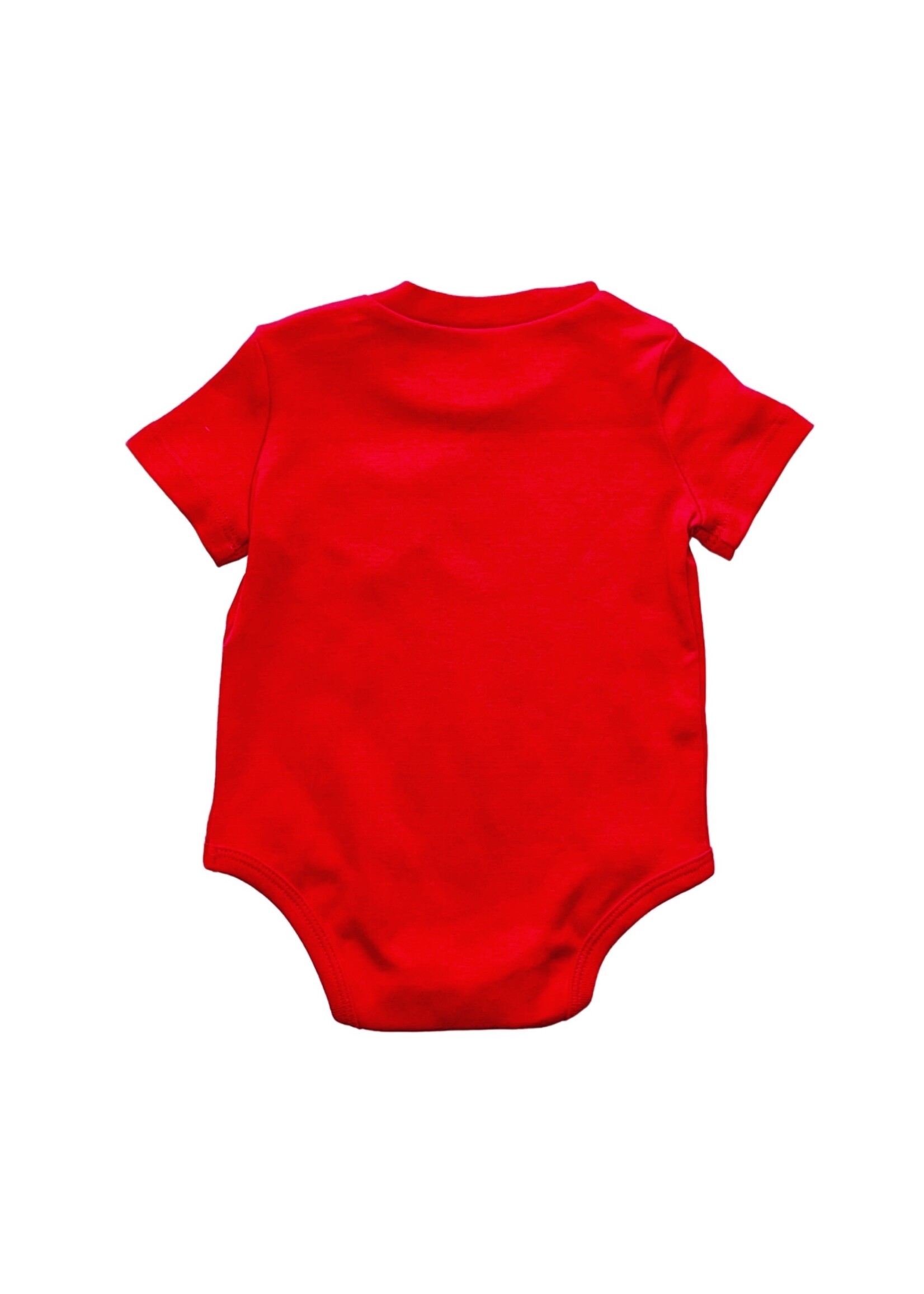 Ralph Lauren Baby Boy Red Interlock Bodysuit